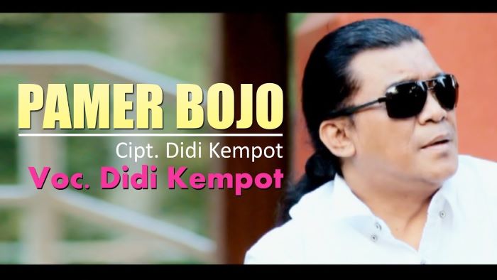 Cord Lagu Didi Kempot Pamer Bojo