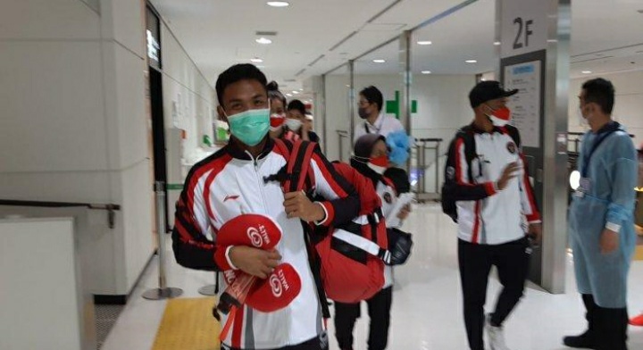 Lalu Muhammad Zohri Tiba di Jepang, Gundala Andalan Indonesia di Olimpiade Tokyo 2021 1 IMG 20210725 150613-JaringPos